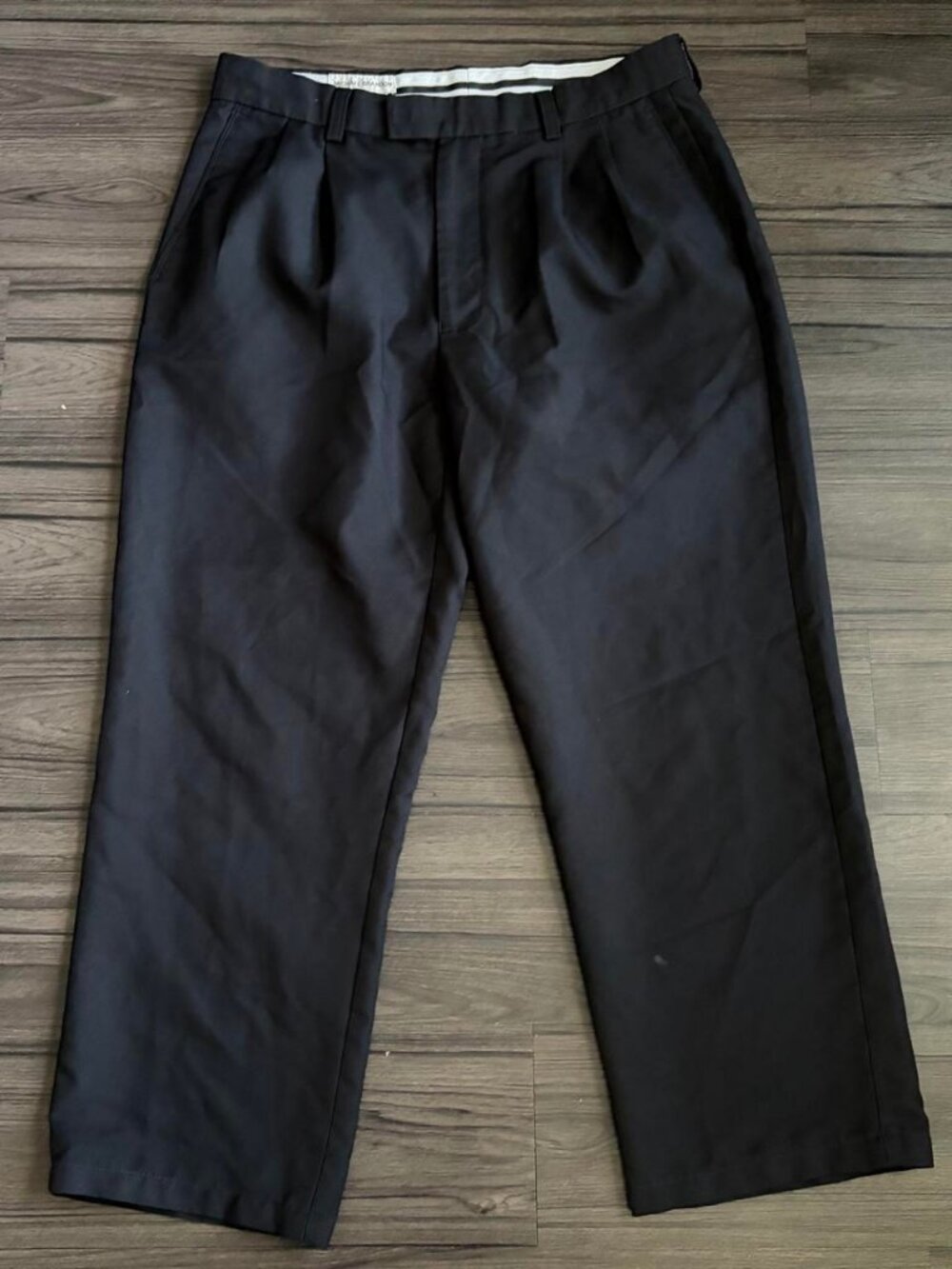 Michael Brandon black polyester pants